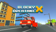 Play Blocky Overtake X now!